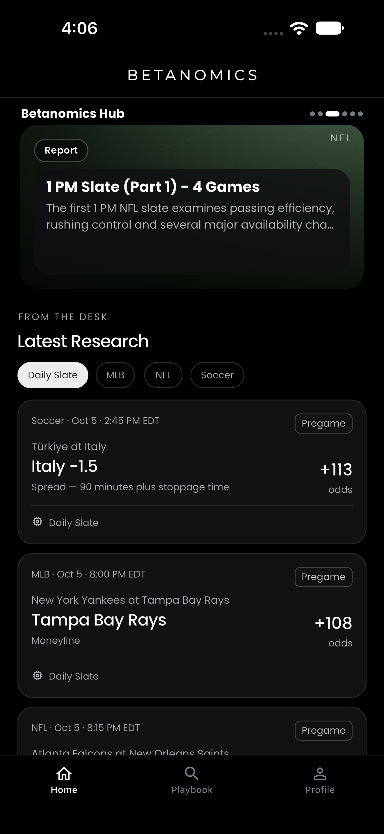 Betanomics Home with the Hub and Latest Research